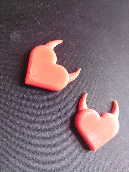 Miniatura 2 do modelo 3D Devil Heart !!