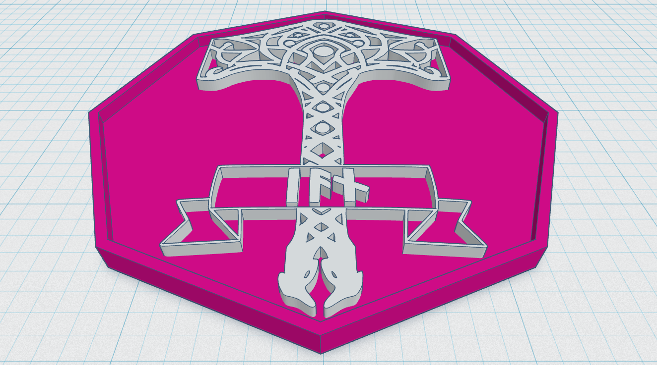 Thor's Hammer Coaster 23 by Peter Ennist Download free STL model