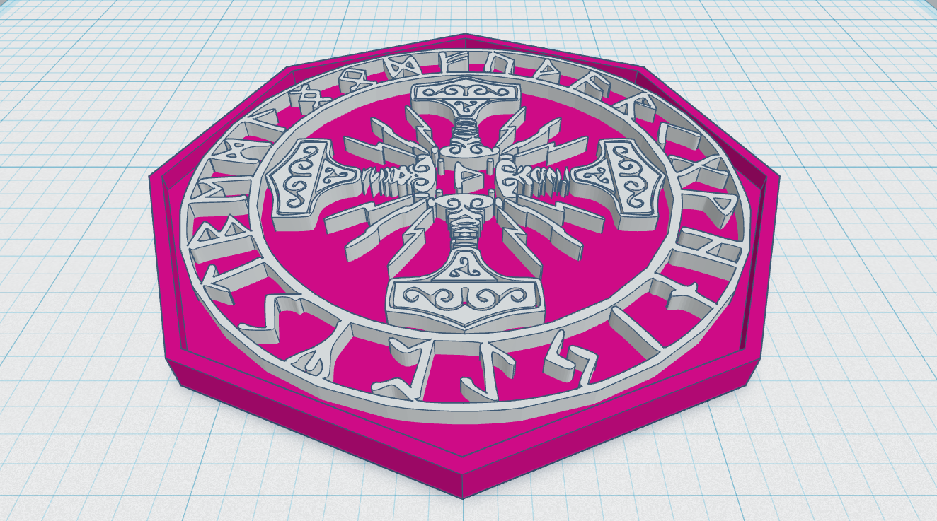 Thor's Hammer Coaster 27 by Peter Ennist Download free STL model