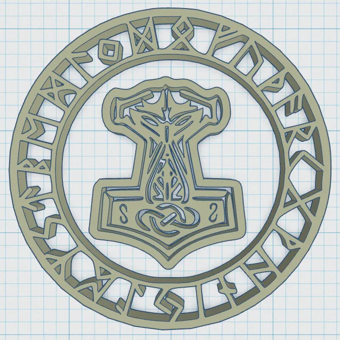 Viking Symbols - Thor's Hammer (Mjölnir)