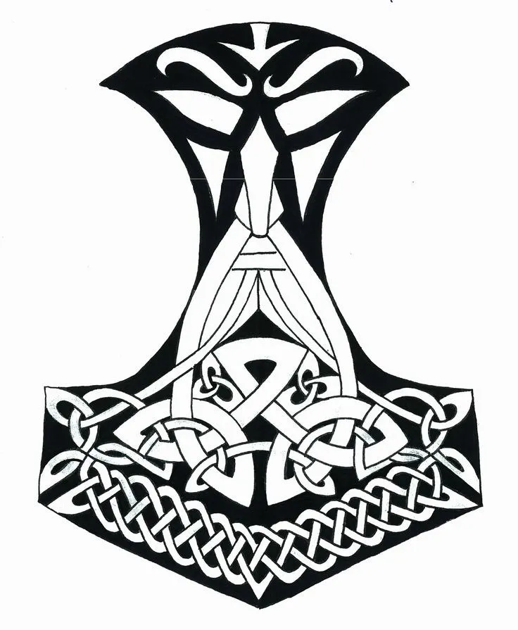 Viking Symbols - Thor's Hammer (Mjölnir)