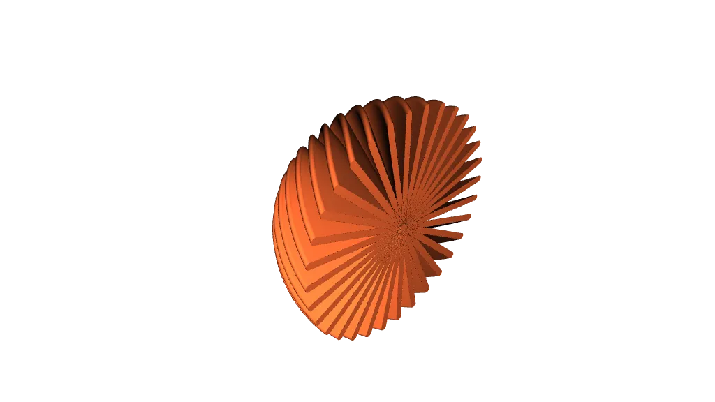 Twisted Sphere by lowlandet | Download free STL model | Printables.com