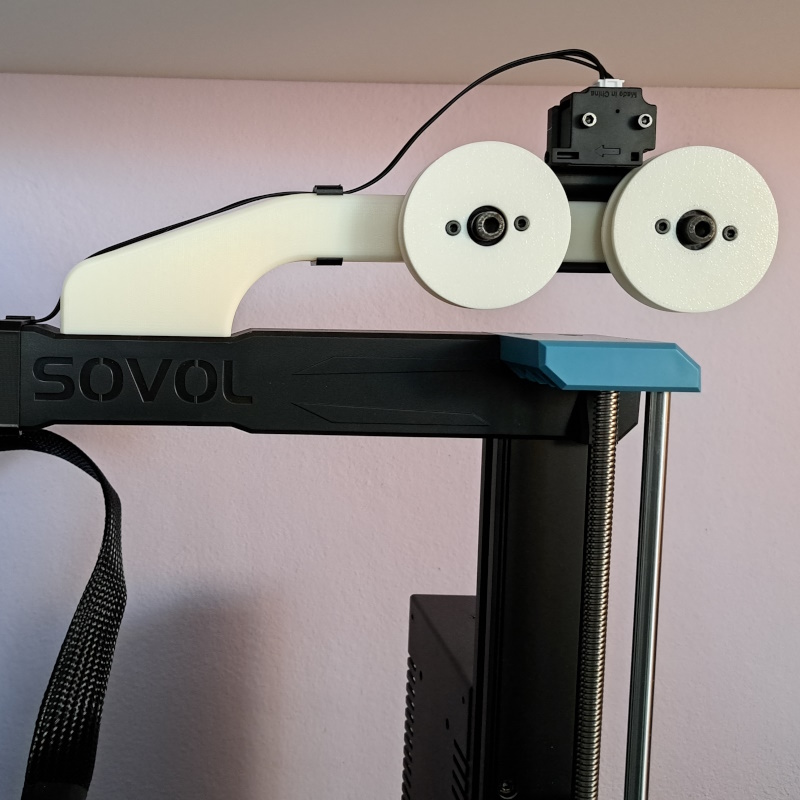 Halter Filamentsensor für Filamentumlenkung Sovol SV06