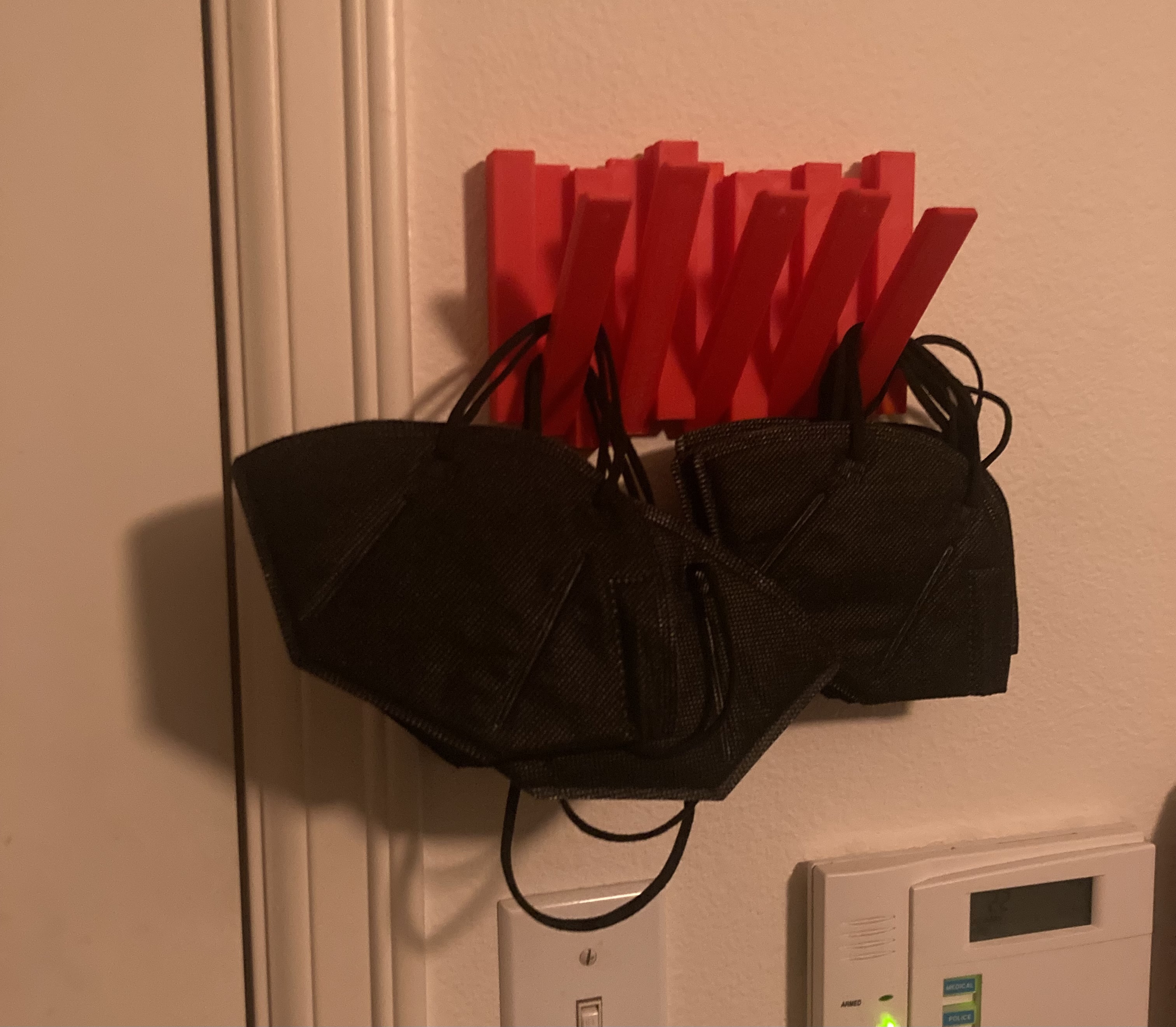 riverraid's "wall mounted keys and masks hook" remix