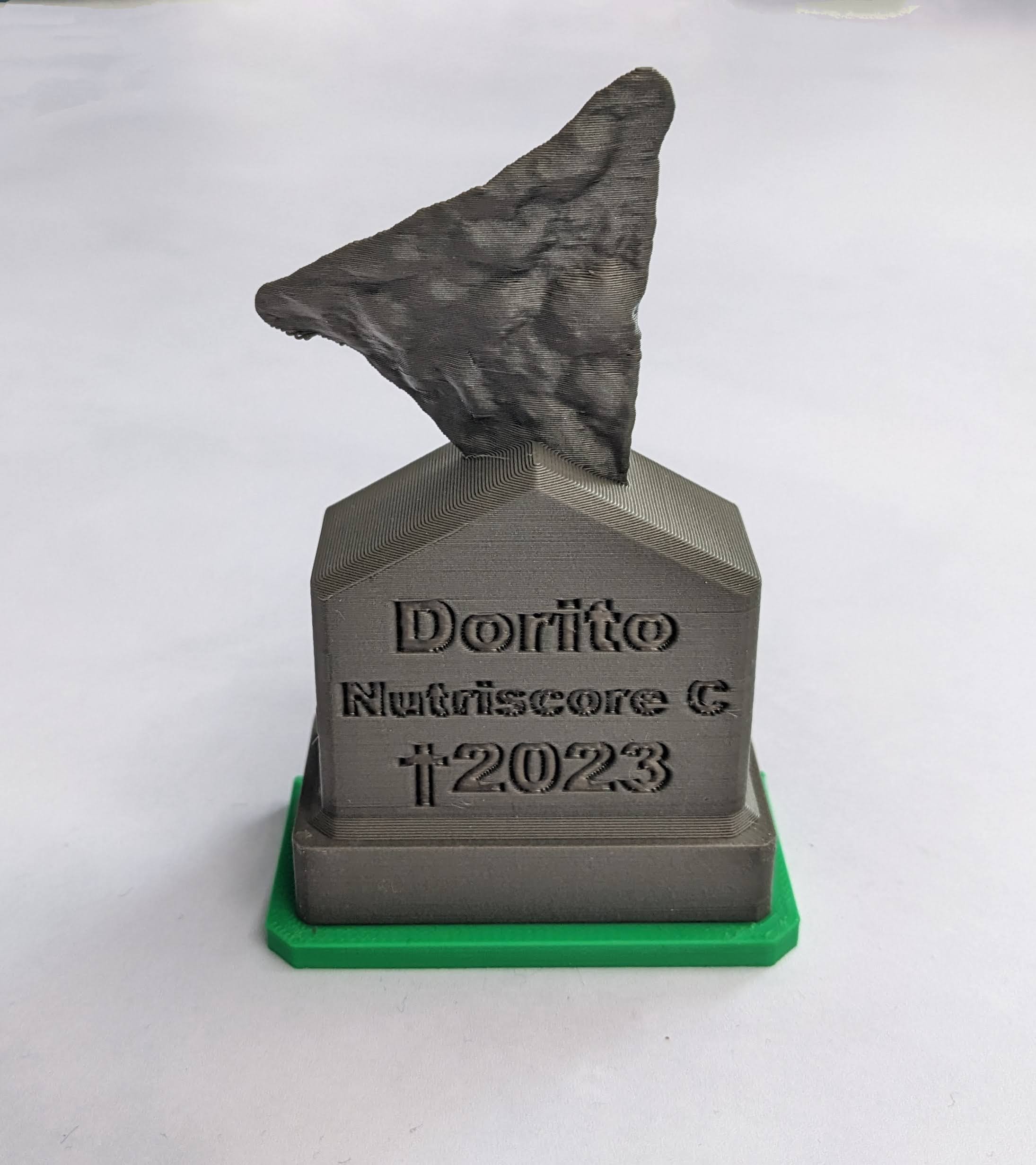 Dorito tomb stone