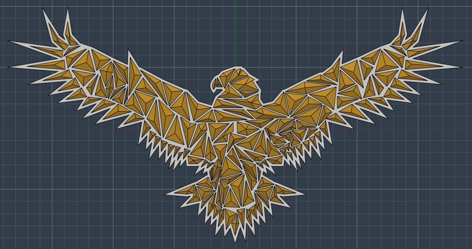 Eagle 3D Wall Art - One Piece