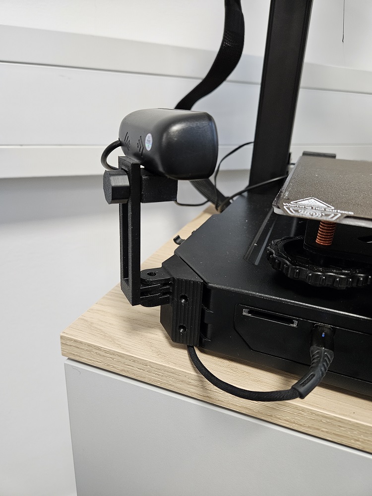 Ender 3 S1 PRO Logitech camera mount by DavidK Download free STL