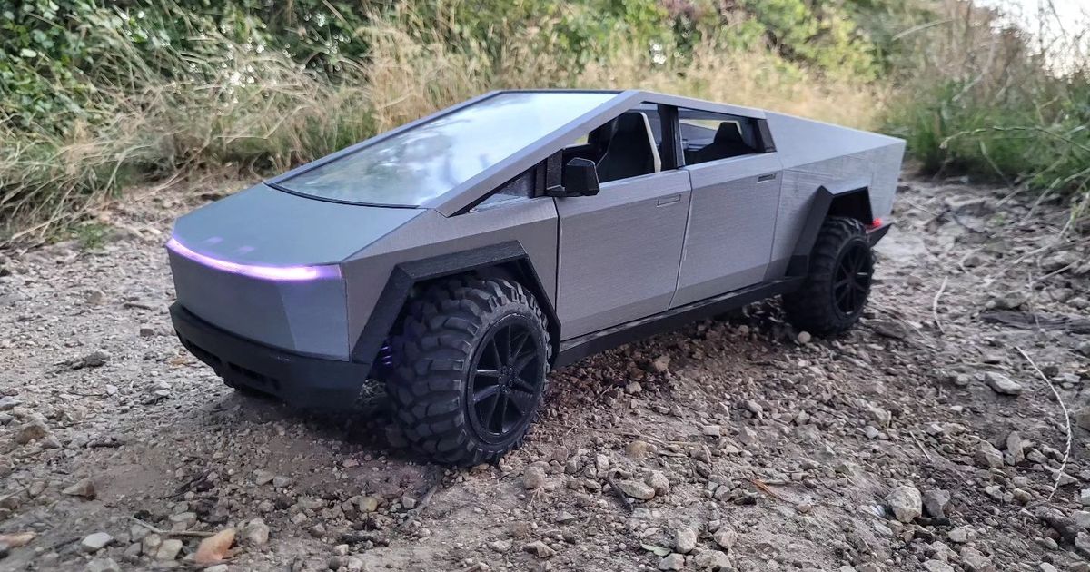 rc tesla cyber truck