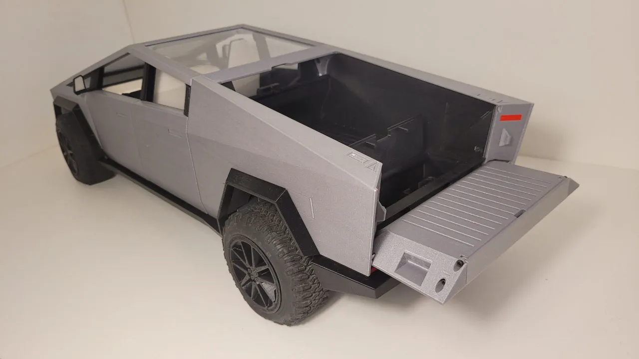 Tesla rc car body clearance
