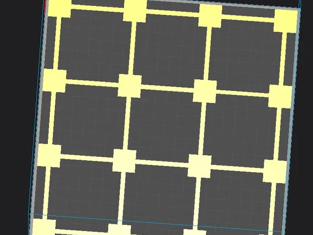 4 x 4 bed level test