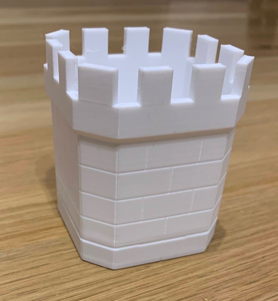 Tower shaped plant pot