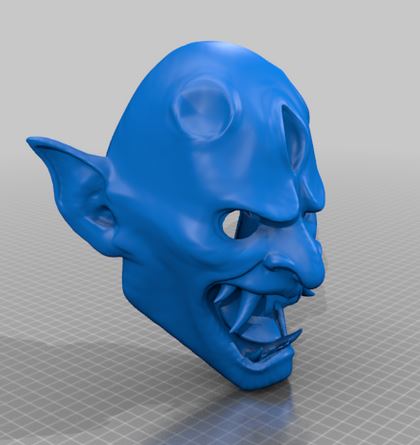 Oni Mask from Dead by Daylight