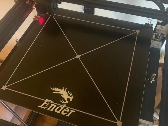 Ender 3/5 (plus) bedlevel-test FAST Economical