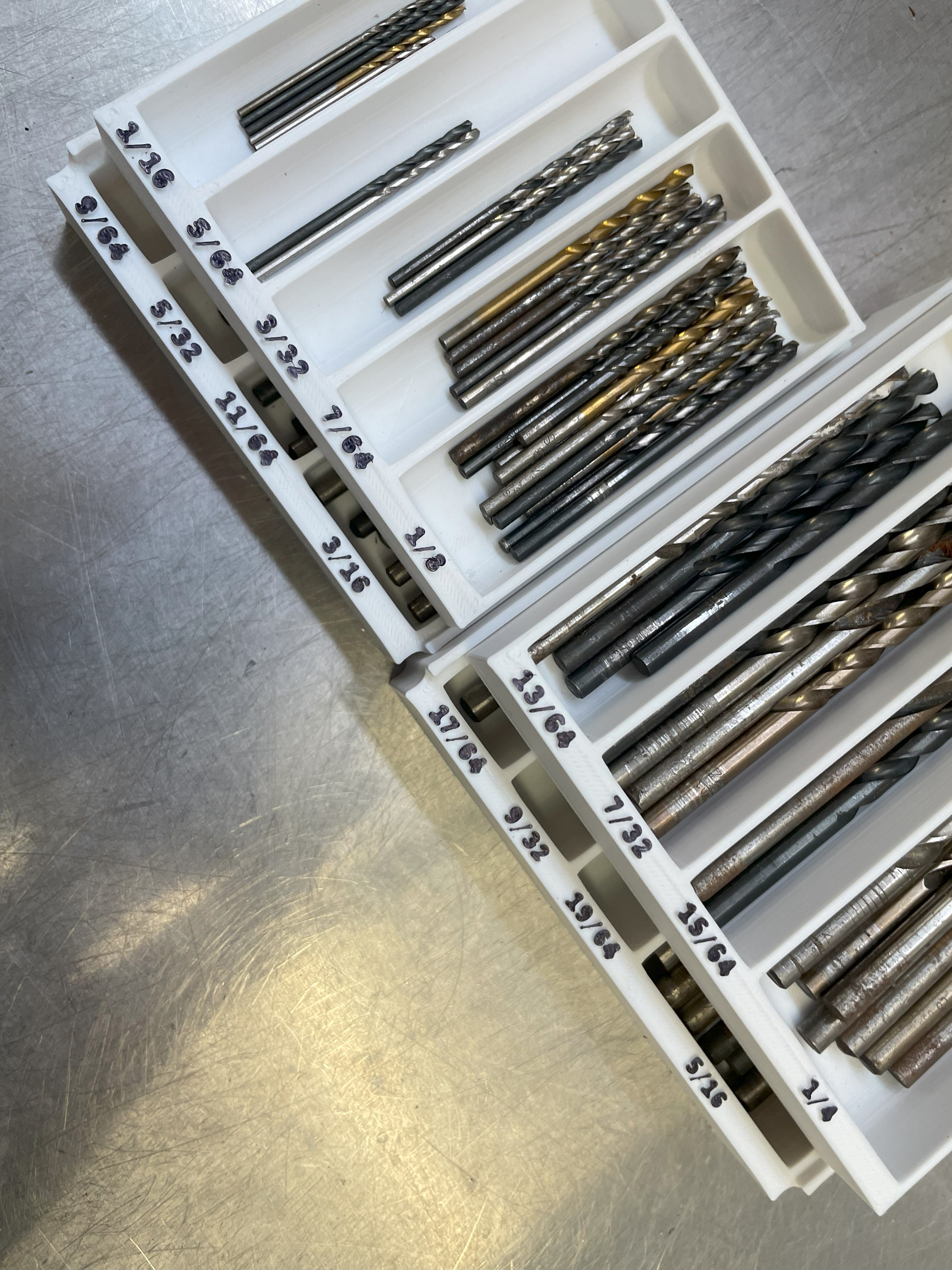Drill Bit Tray/Organizer (Stackable)