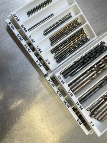 Drill Bit Tray/Organizer (Stackable)