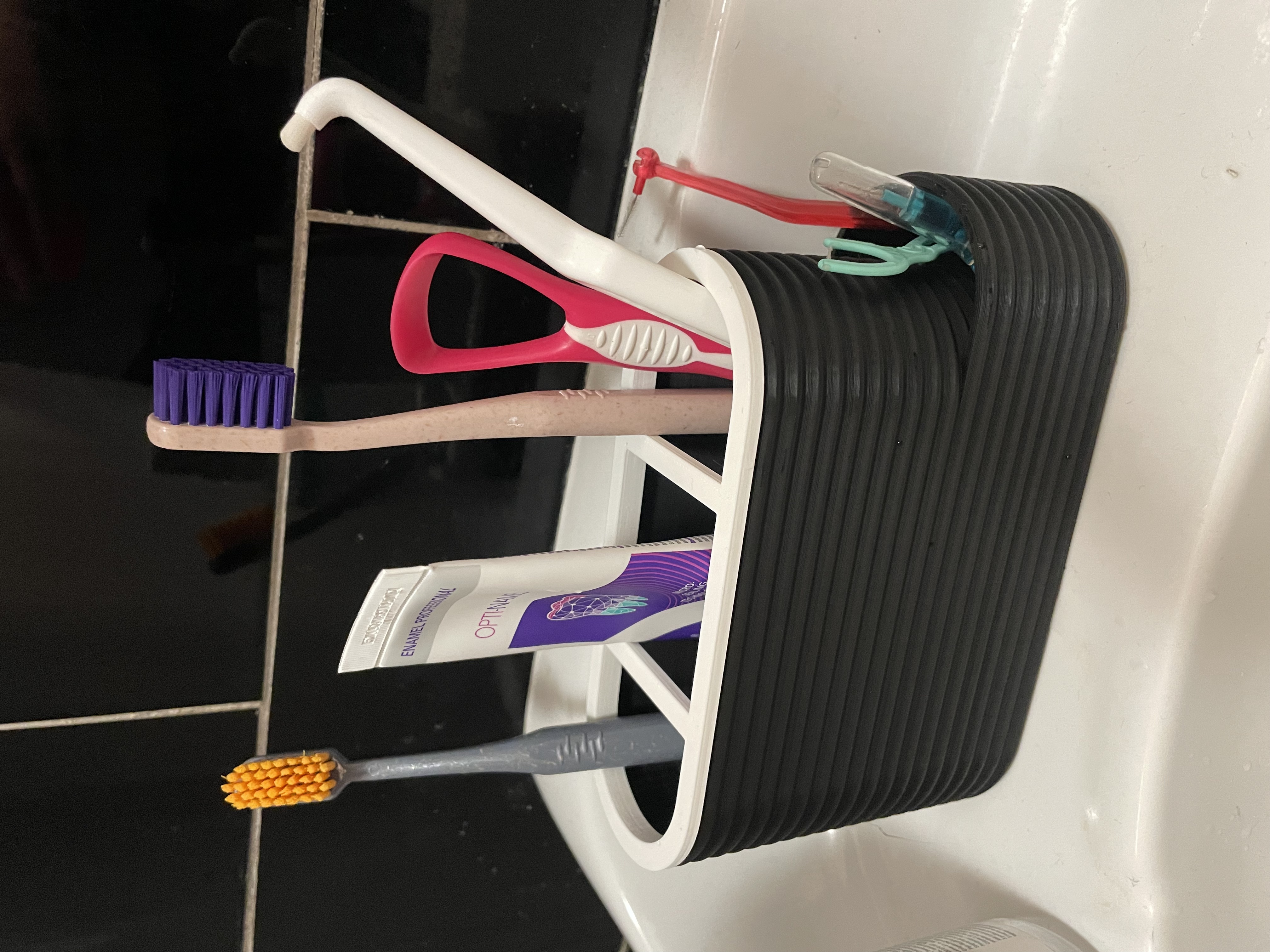 Toothbrush and Toothpaste holder