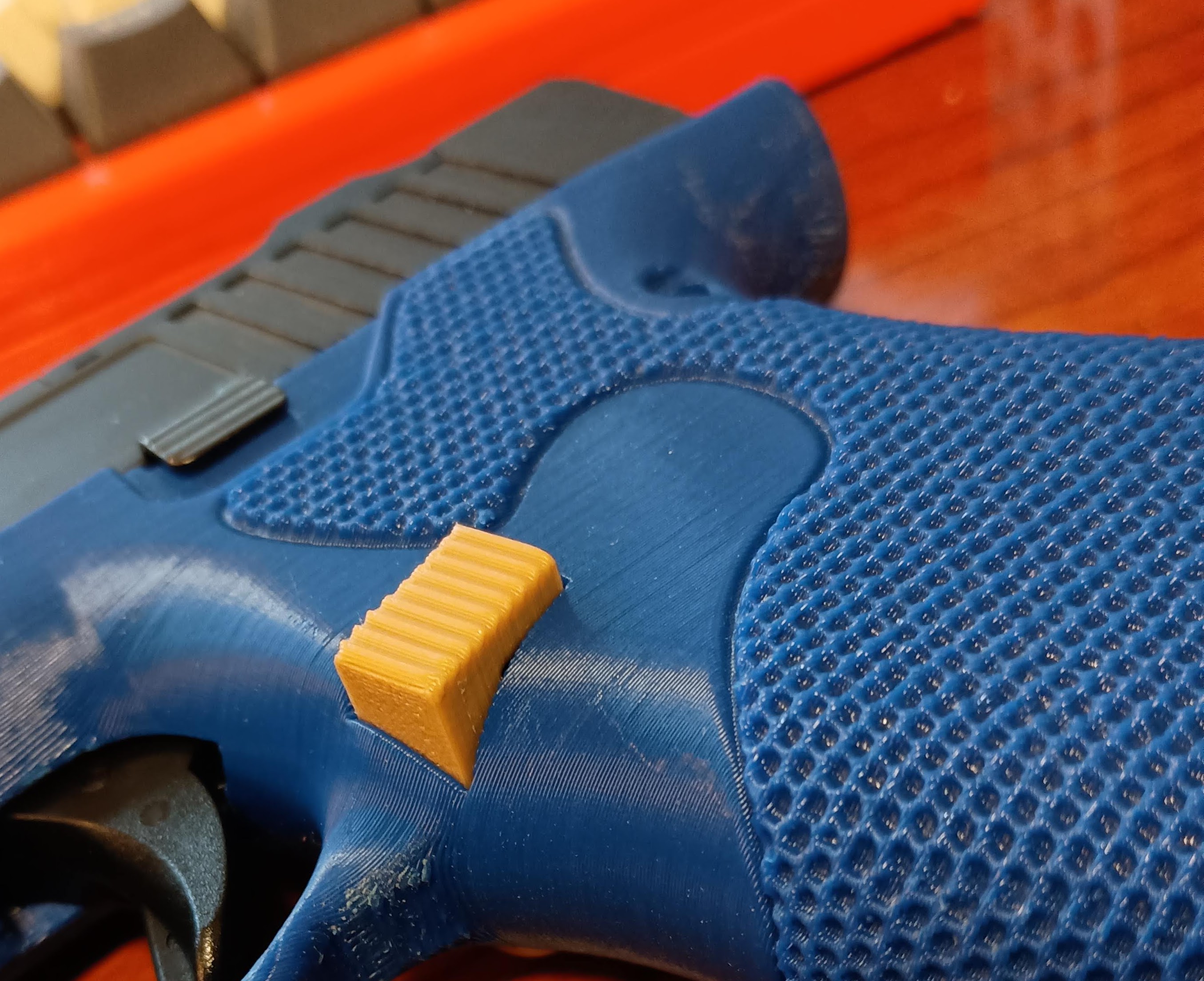 Glock 43X mag release