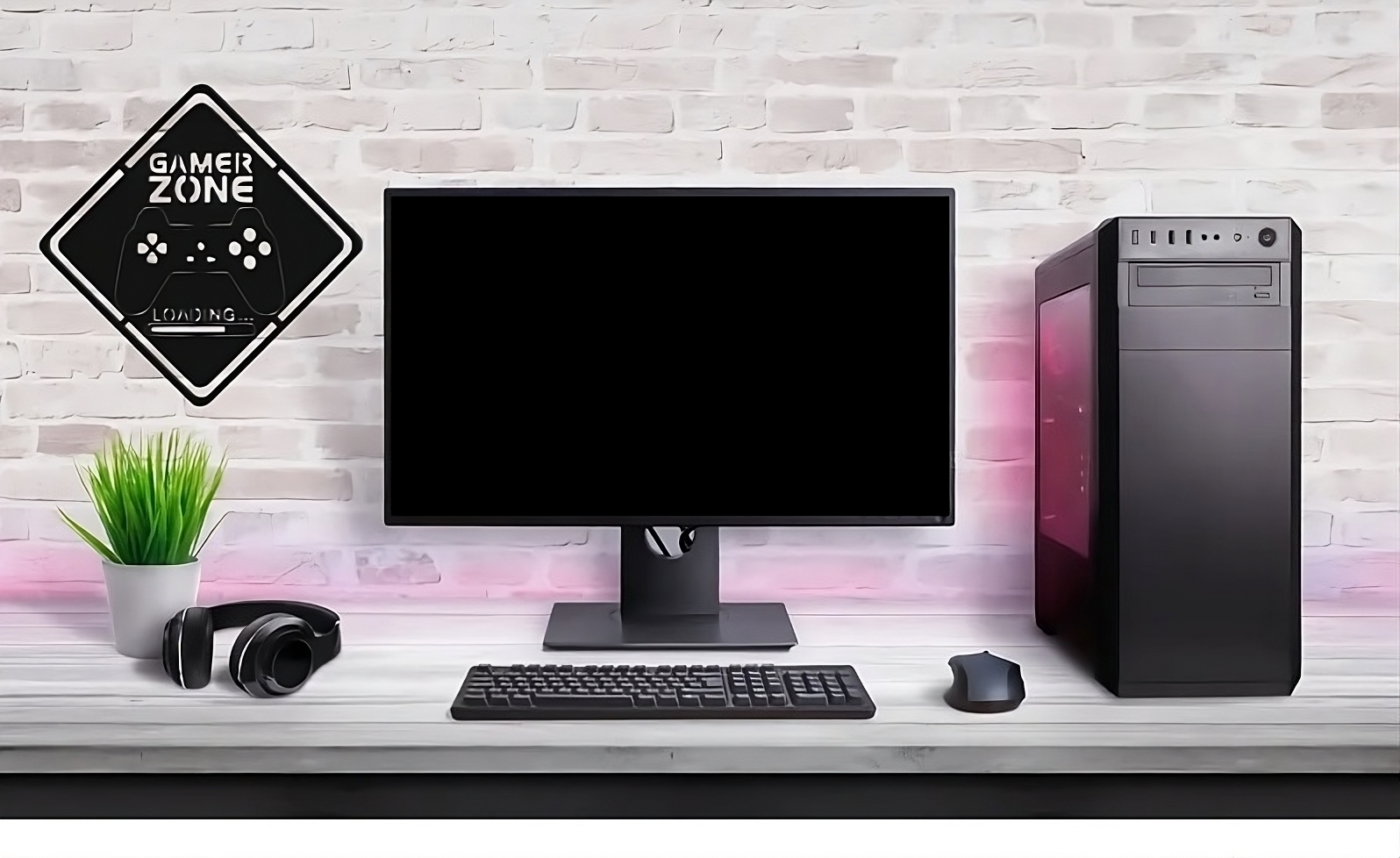 Gamer Zone Wall Decoration