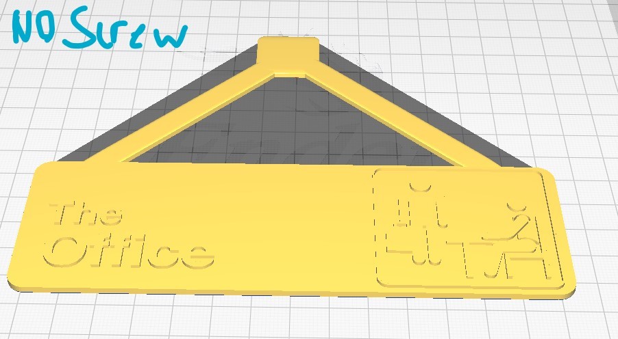 The Office Sign (Decoration) by Sam's 3D Box | Download free STL model ...