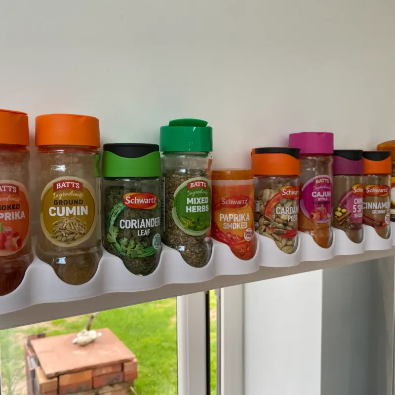 Schwartz spice rack with spices hot sale