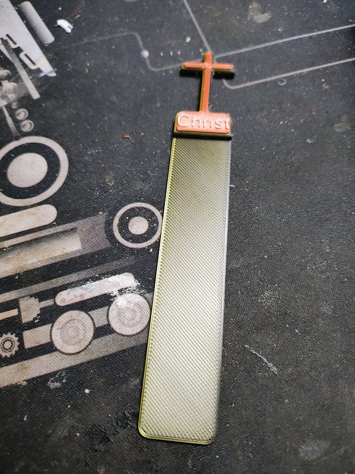 Cross bookmark