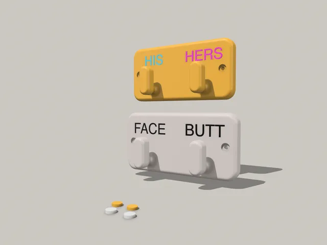 Cute and Funny Towel Holder
