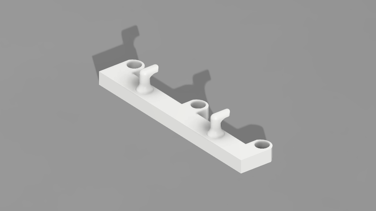 Wall HookBathRoom by 3dMakerIdea Download free STL model