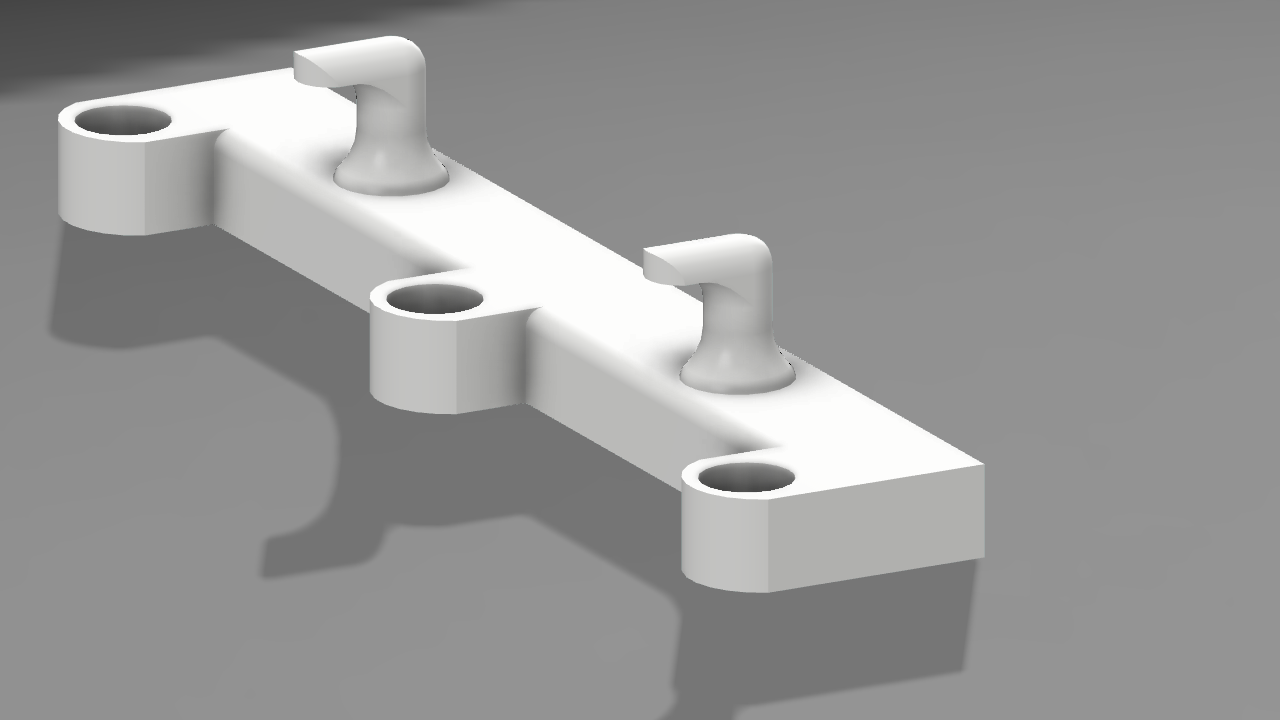 Wall HookBathRoom by 3dMakerIdea Download free STL model