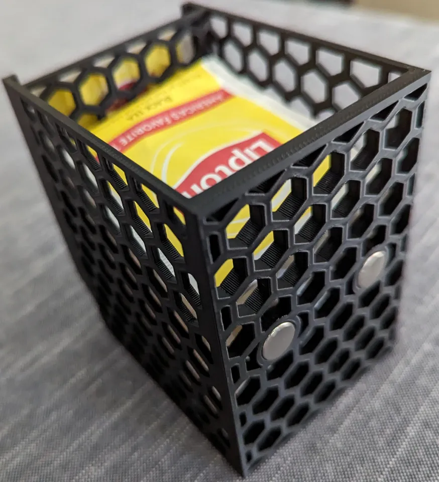 Tea Bag Dispenser Honeycomb by dereki22 | Download free STL model