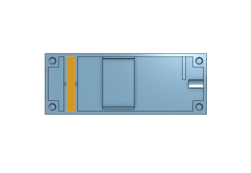 ESP01 DHT Temperature Sensor Case by Rappetor Download free STL model