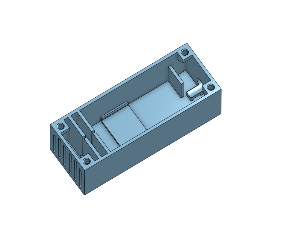 ESP01 DHT Temperature Sensor Case by Rappetor Download free STL model