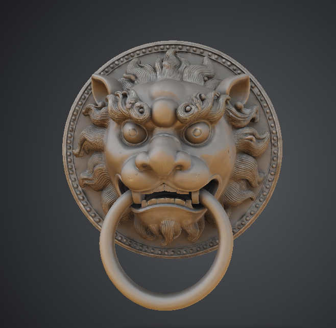 Lion Head Door Knocker