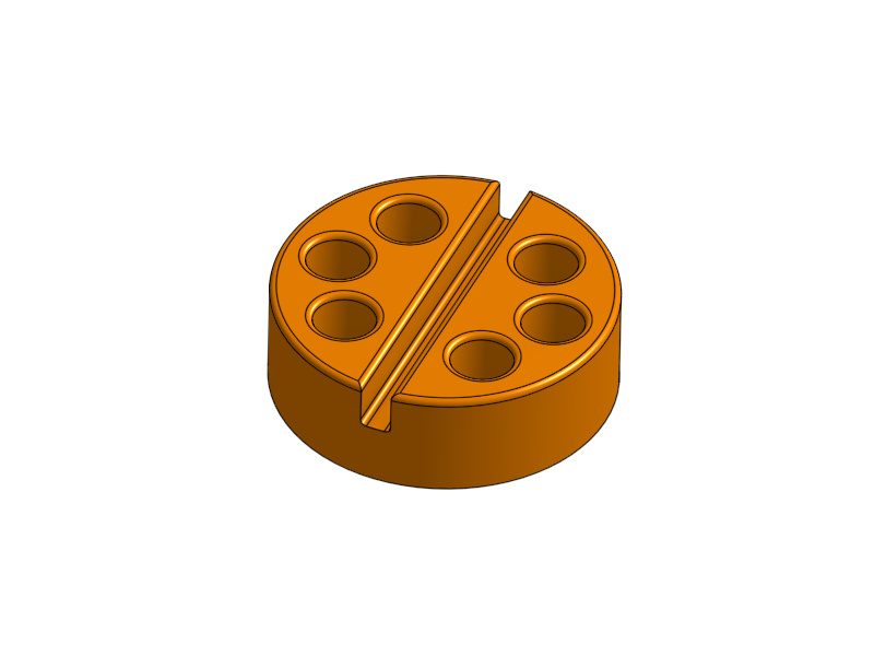 Car Jack Block (& TPU Top) by Rappetor Download free STL model