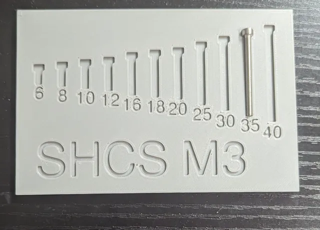 SHCS M3 Measuring Tool