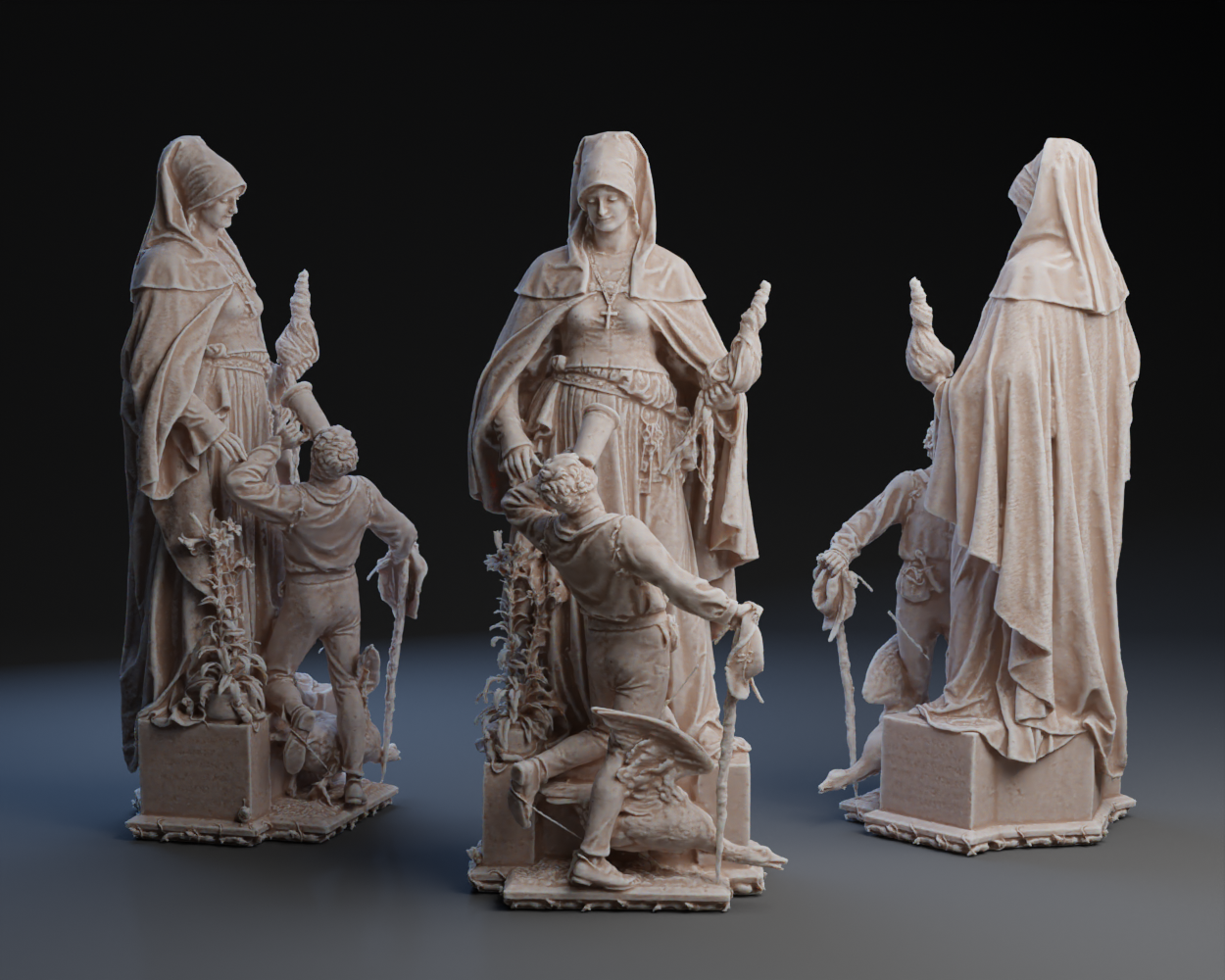 Heilige Gertrud / Gertrude The Great.