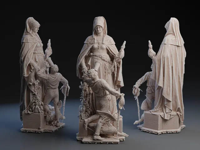 Heilige Gertrud / Gertrude The Great.