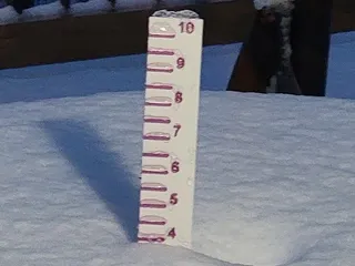 Snow Ruler Gauge by Angrysquirrel | Download free STL model ...