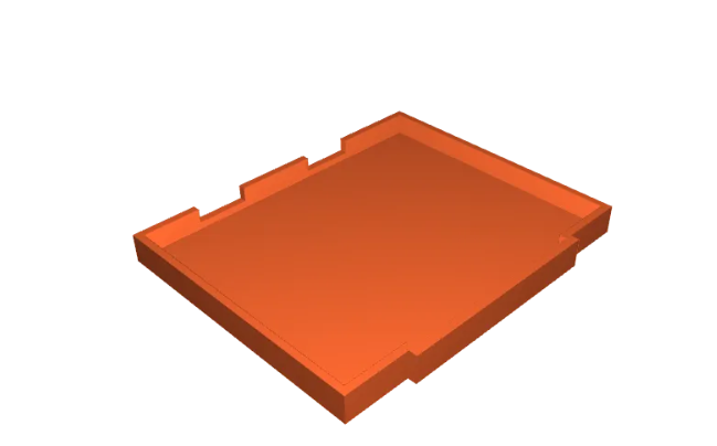 Back Housing for "LiIon 18650 Battery Manager"