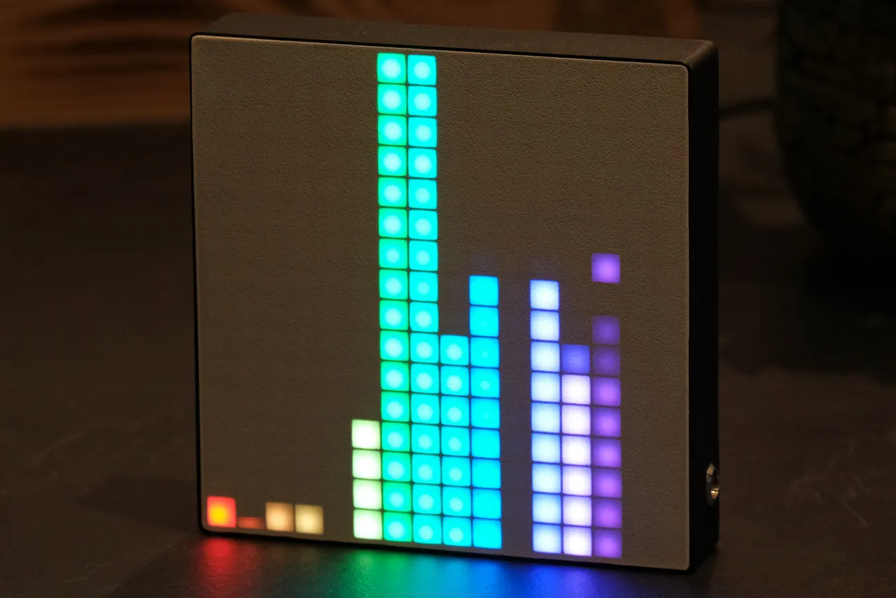 Led Matrix 16 x 16 With Sound Reactivity, Powered By Usb Type C