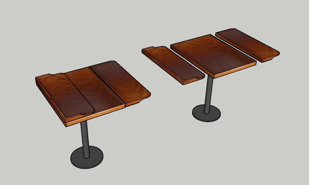 MESA BARCO GEMINI TABLE SAIL BOAT