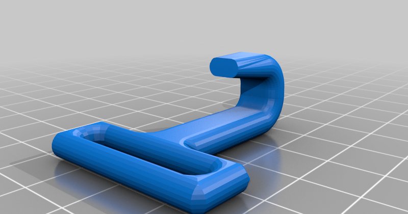 GANCHO TOLDILLA -TOLDO AWNING HOOK by EOLO | Download free STL model ...