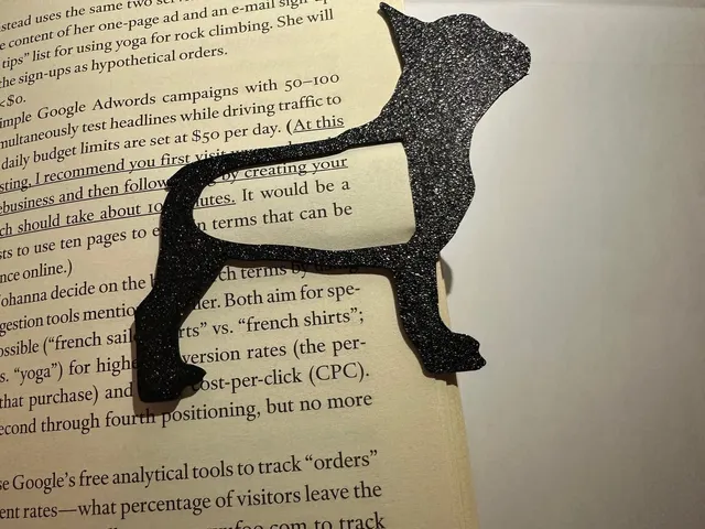 Frensh bulldog dog bookmark