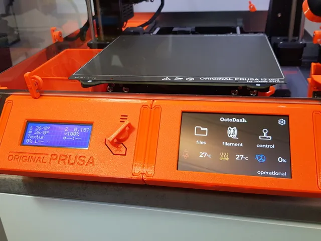 Modular control panel for 3D printer