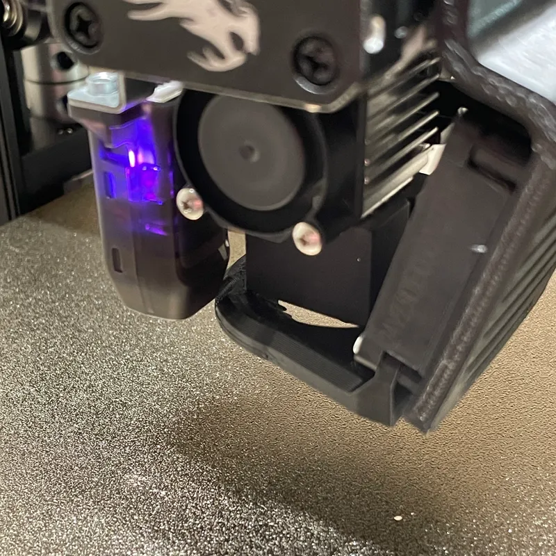 Ender 3 V3 SE Lightweight Fan Shroud by Sand, Download free STL model