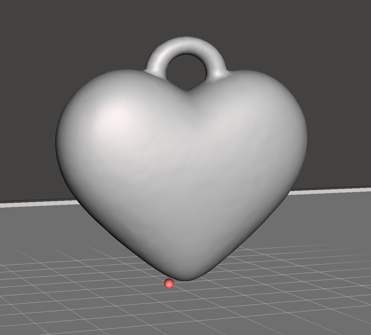 Bubble Heart Oranament or Necklace/Bracelet Charm
