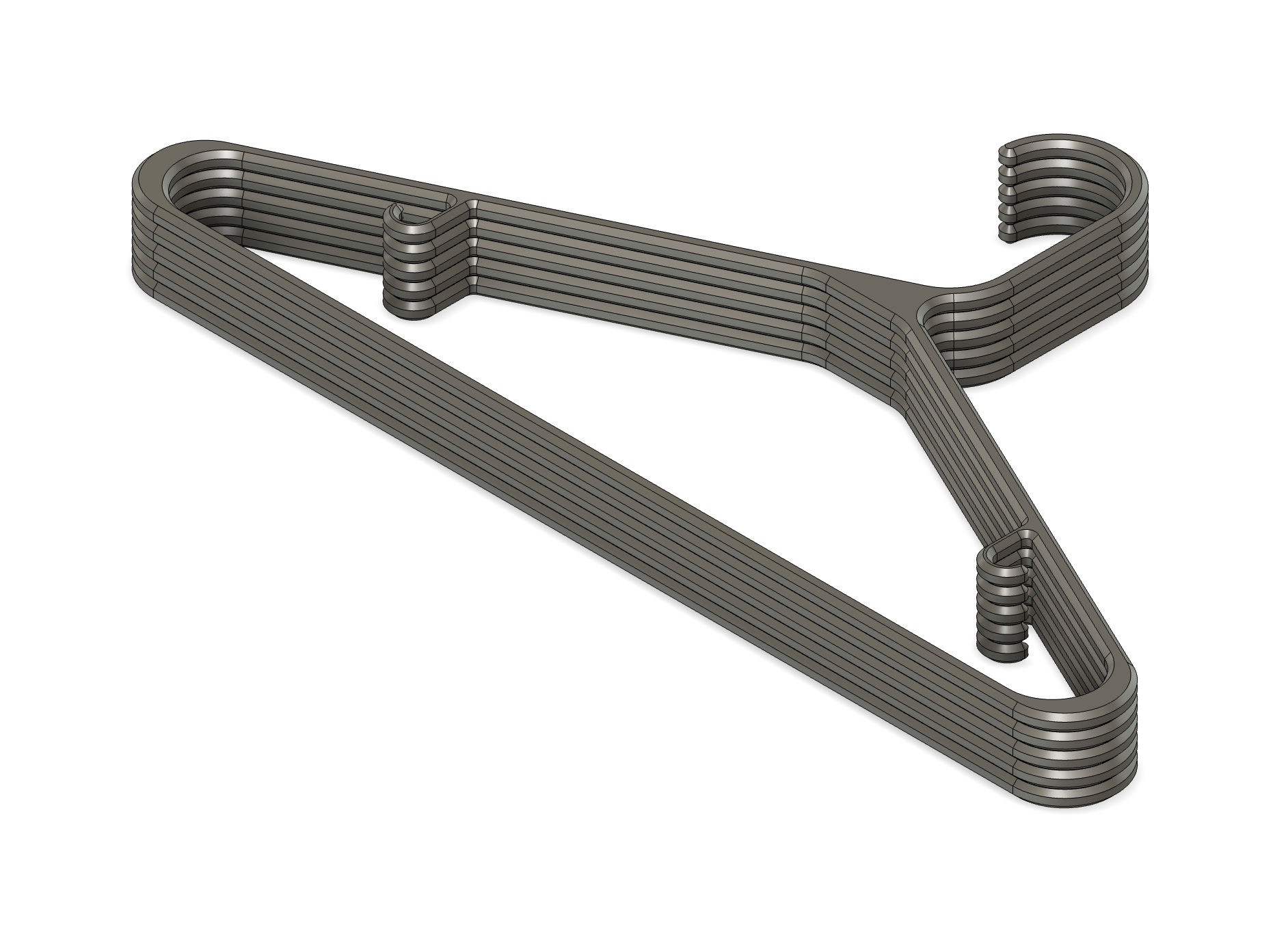 Clothes Hanger (for stackable printing) por krayft Descargar modelo