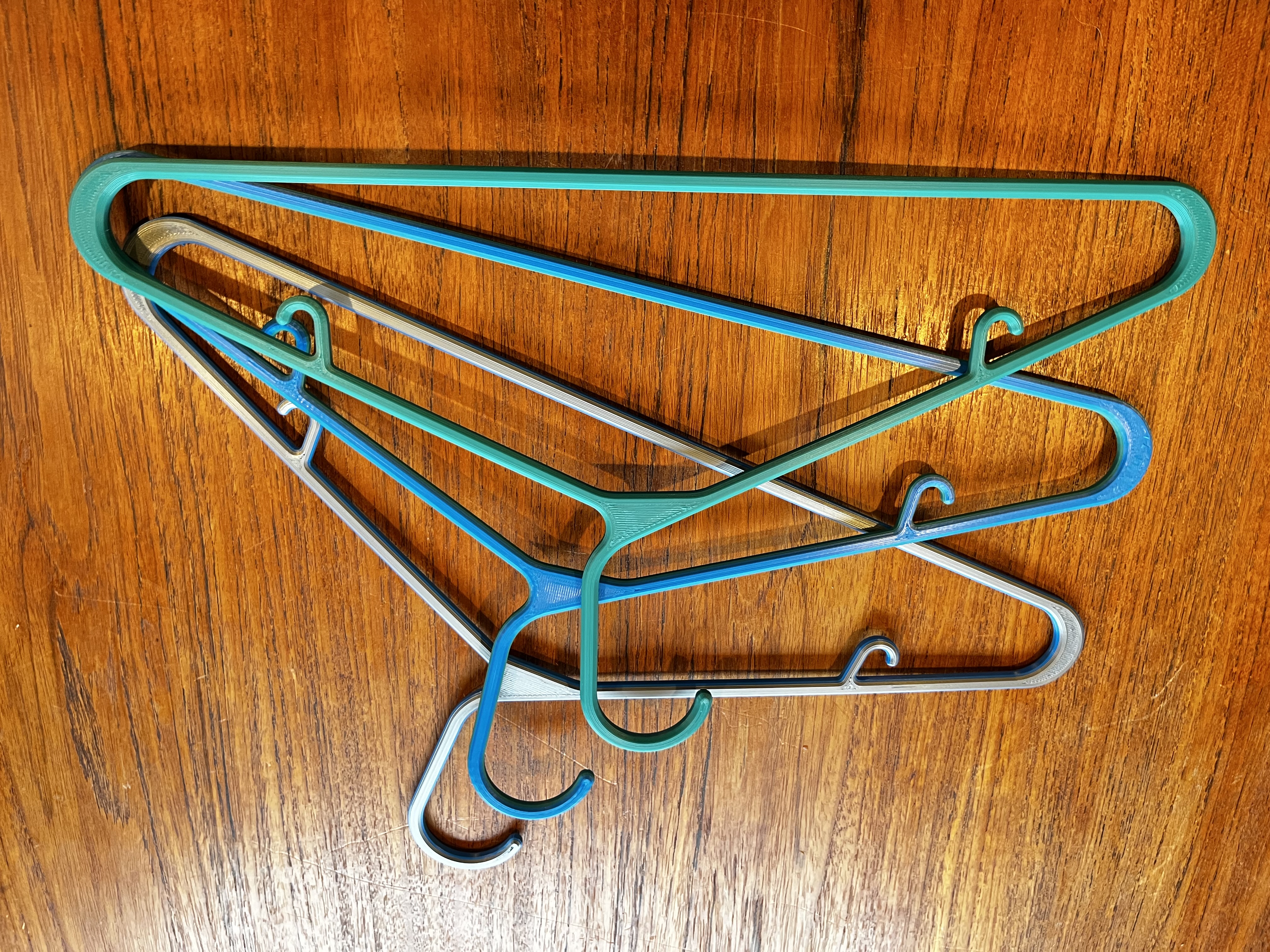 Clothes Hanger (for stackable printing)