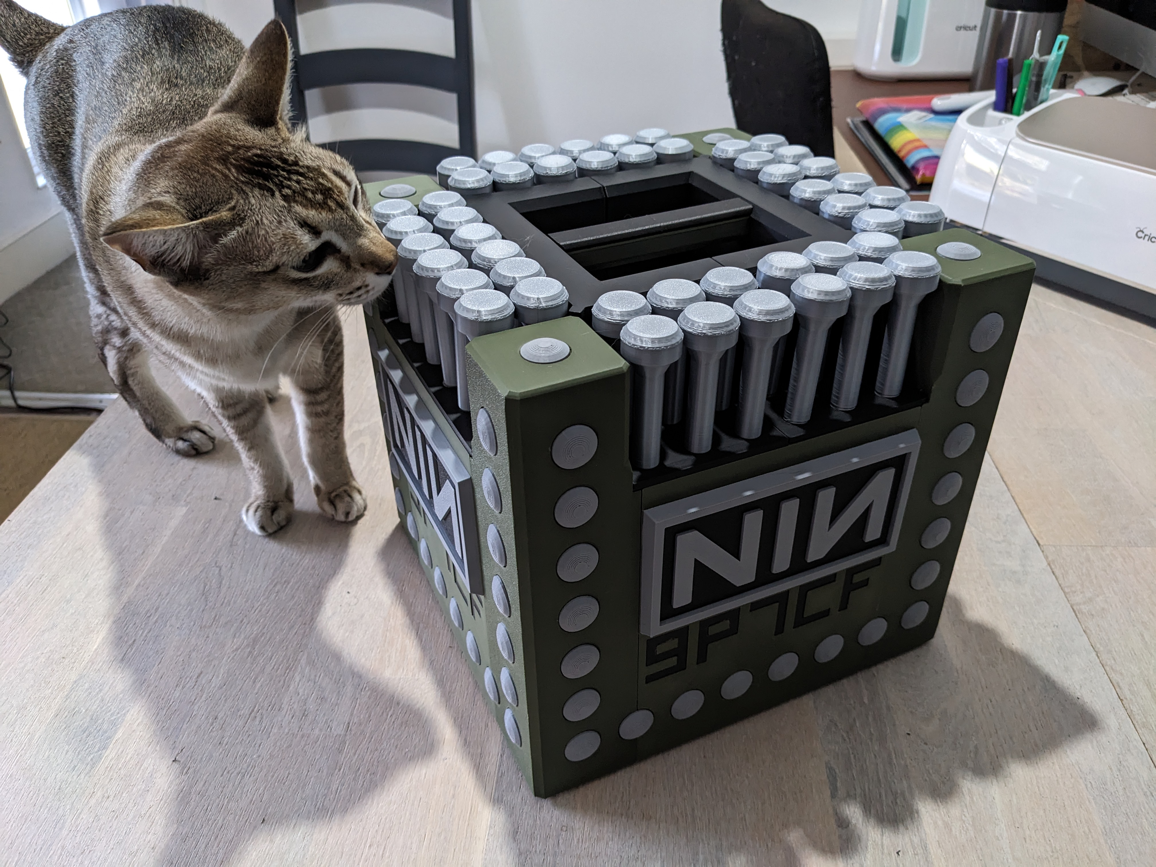 Quake Nailgun Ammo Lunchbox!