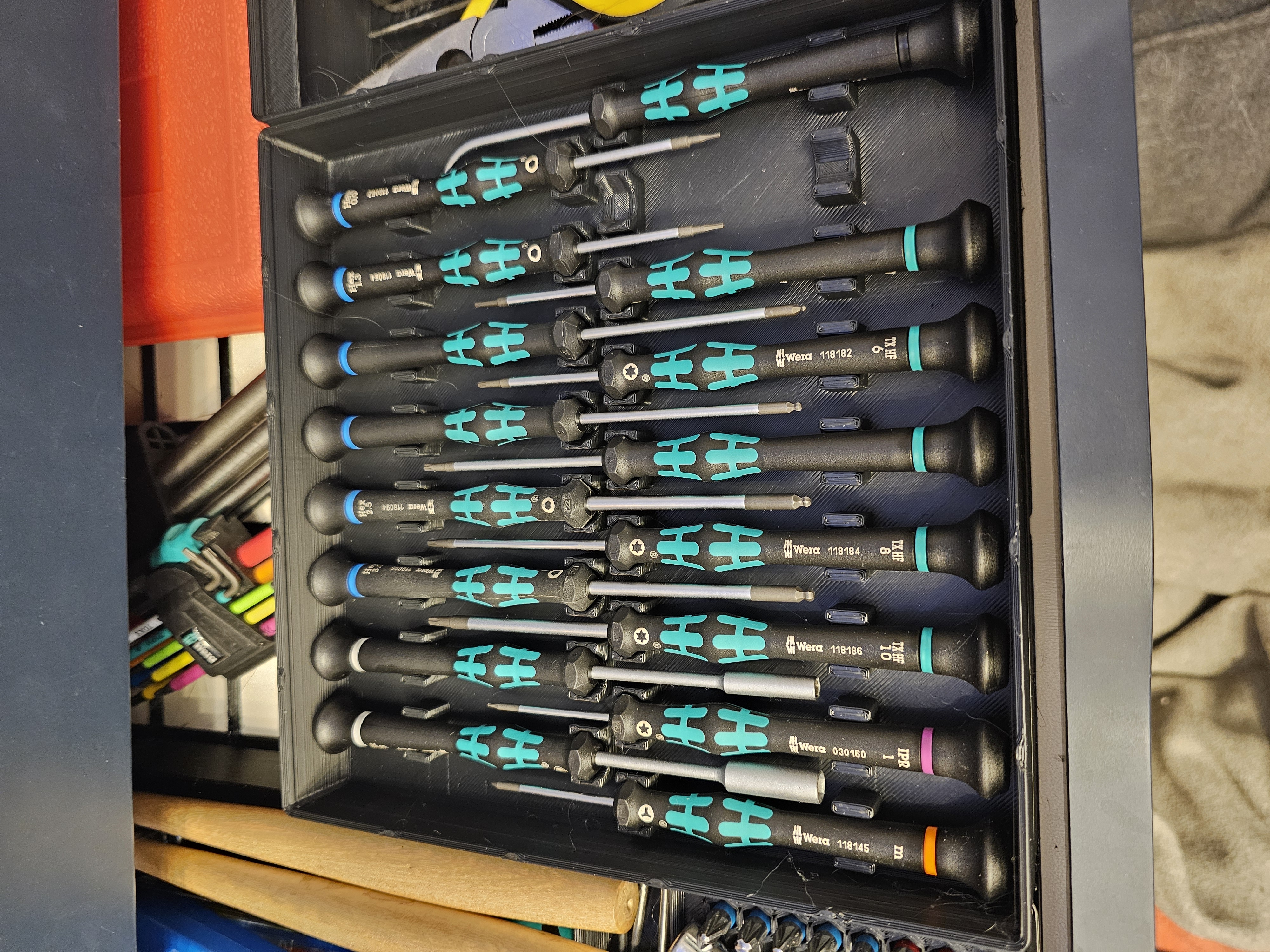 Wera Micro Kraftform Gridfinity holder
