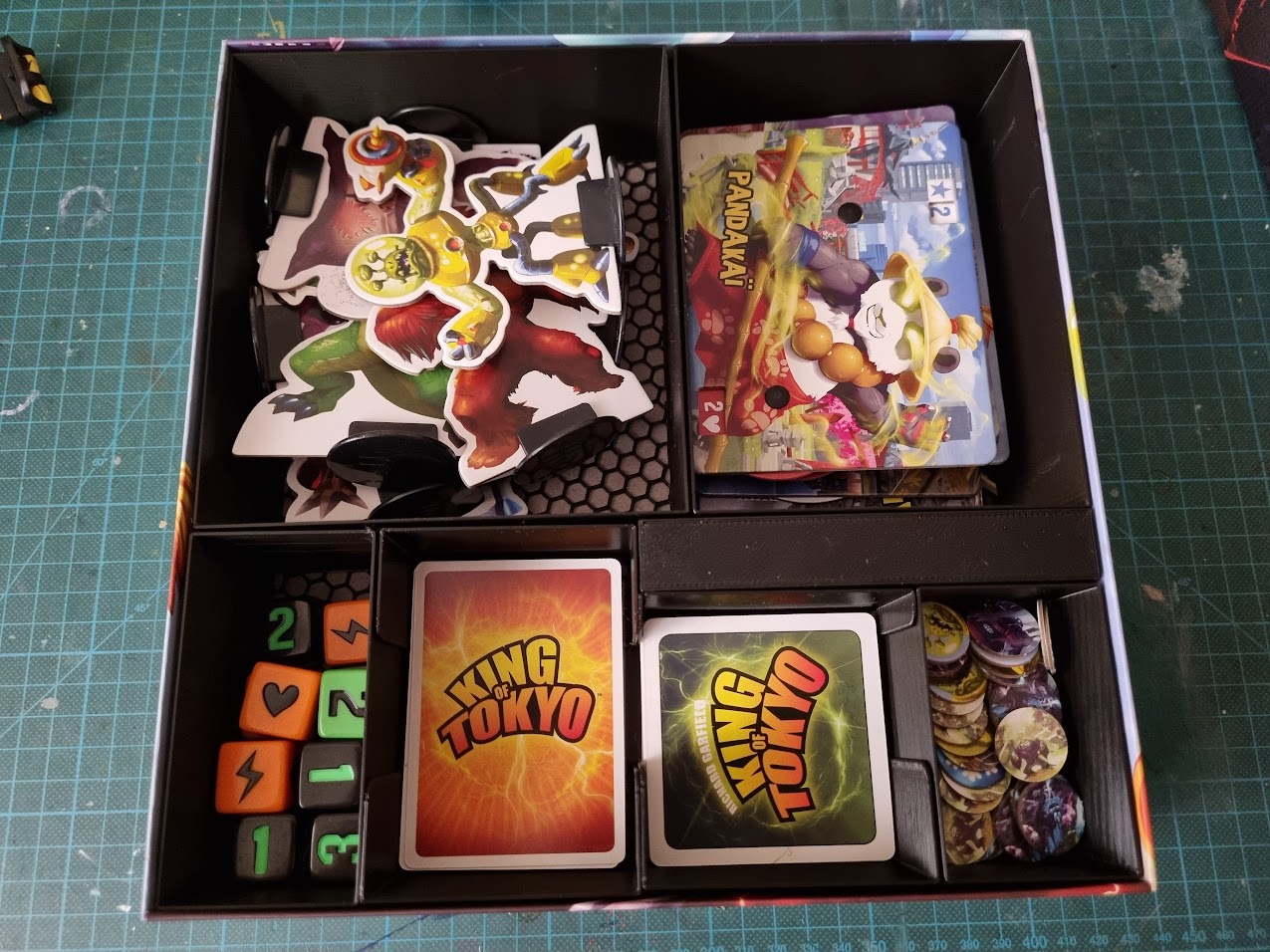 King of Tokyo insert - fast printing